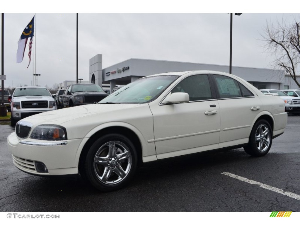 2005 LS V6 Luxury - Ceramic White Pearlescent / Camel photo #6