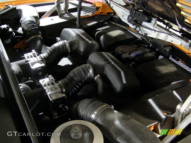 2006 Gallardo Spyder E-Gear - Pearl Orange / Black photo #13