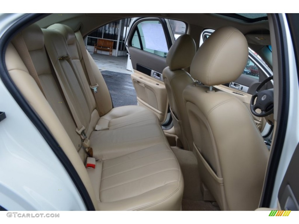 2005 LS V6 Luxury - Ceramic White Pearlescent / Camel photo #14