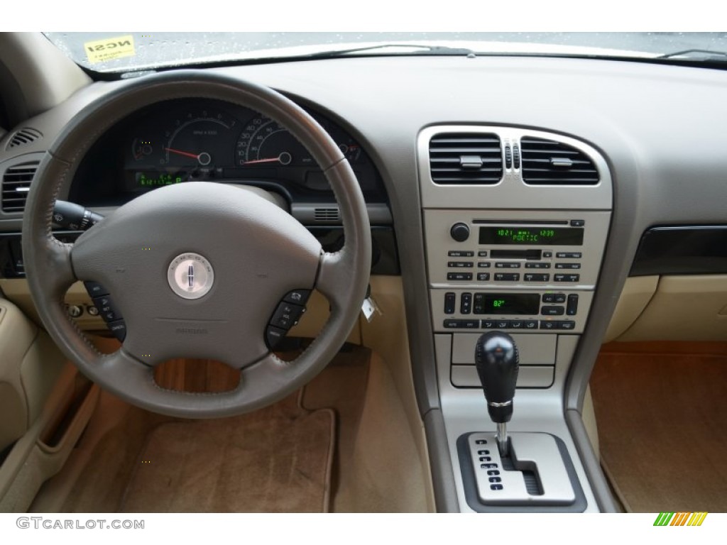 2005 LS V6 Luxury - Ceramic White Pearlescent / Camel photo #20