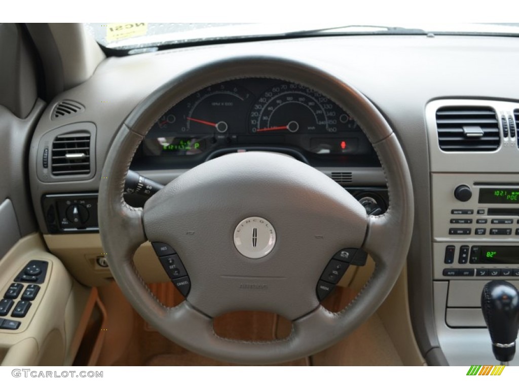 2005 LS V6 Luxury - Ceramic White Pearlescent / Camel photo #21