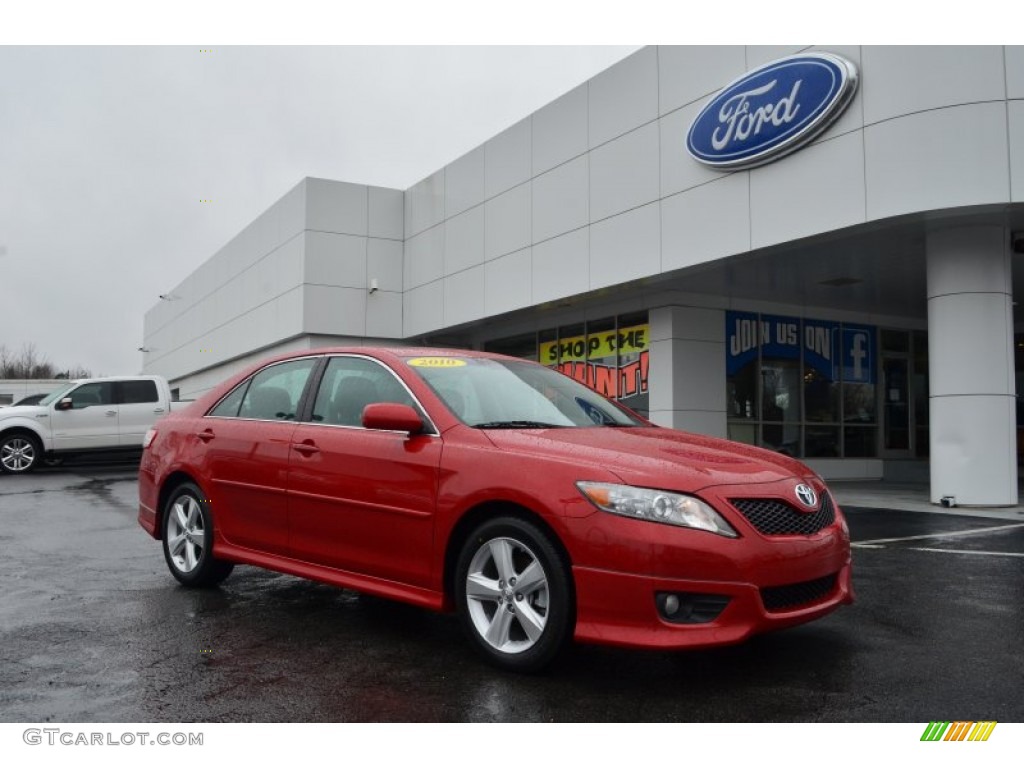 Barcelona Red Metallic Toyota Camry