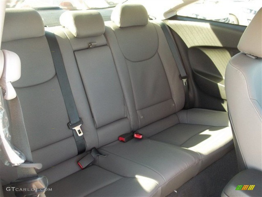 2013 Elantra Coupe SE - Blue Sky Metallic / Gray photo #10