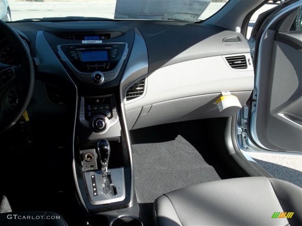2013 Elantra Coupe SE - Blue Sky Metallic / Gray photo #11