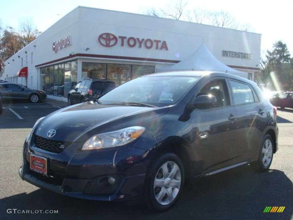 Nautical Blue Metallic Toyota Matrix