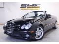 2009 Black Mercedes-Benz CLK 550 Cabriolet  photo #2