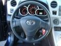 Dark Charcoal 2009 Toyota Matrix S AWD Steering Wheel