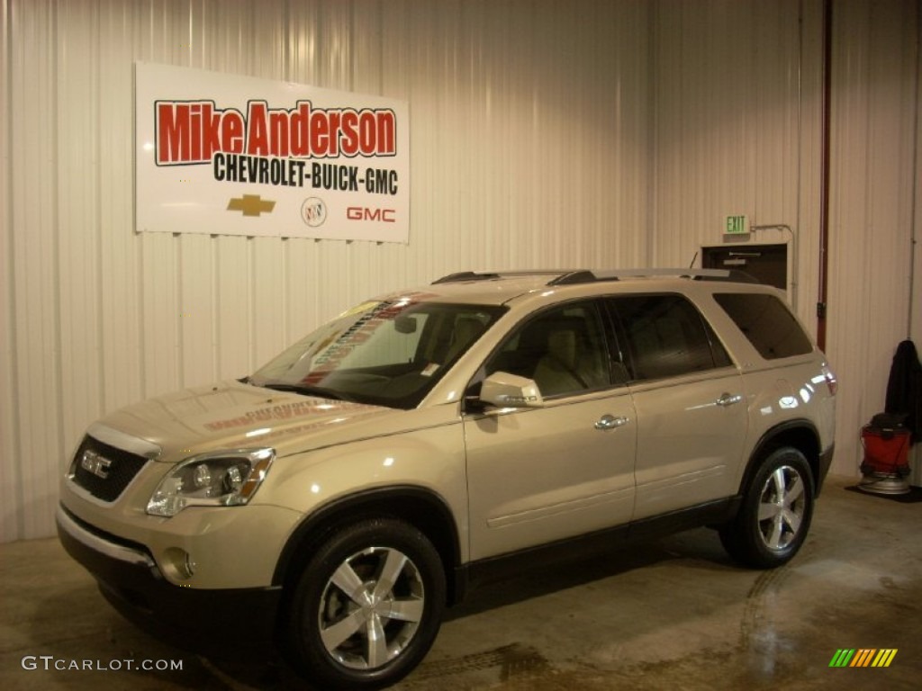 2011 Acadia SLT - Gold Mist Metallic / Cashmere photo #1