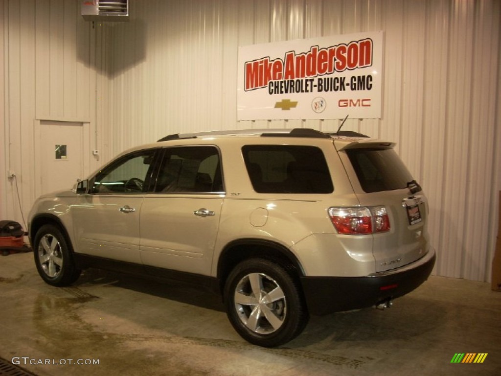 2011 Acadia SLT - Gold Mist Metallic / Cashmere photo #3