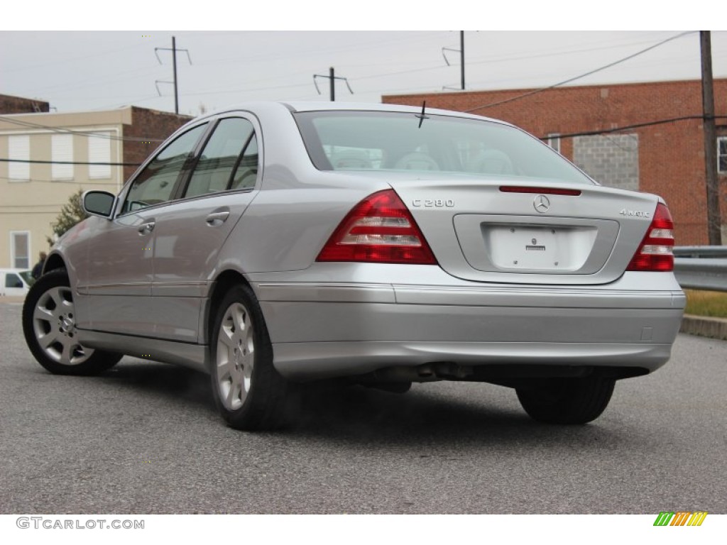 Iridium Silver Metallic 2006 Mercedes-Benz C 280 4Matic Luxury Exterior Photo #75926048