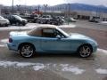 2001 Crystal Blue Metallic Mazda MX-5 Miata LS Roadster  photo #7