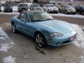 2001 Crystal Blue Metallic Mazda MX-5 Miata LS Roadster  photo #8