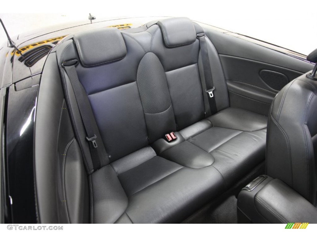 Black Interior 2008 Saab 9-3 2.0T Convertible Photo #75926221