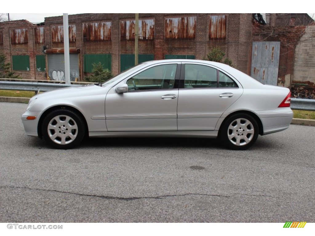 Iridium Silver Metallic 2006 Mercedes-Benz C 280 4Matic Luxury Exterior Photo #75926515