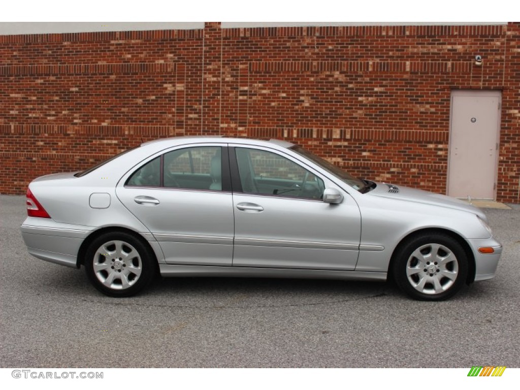 Iridium Silver Metallic 2006 Mercedes-Benz C 280 4Matic Luxury Exterior Photo #75926560