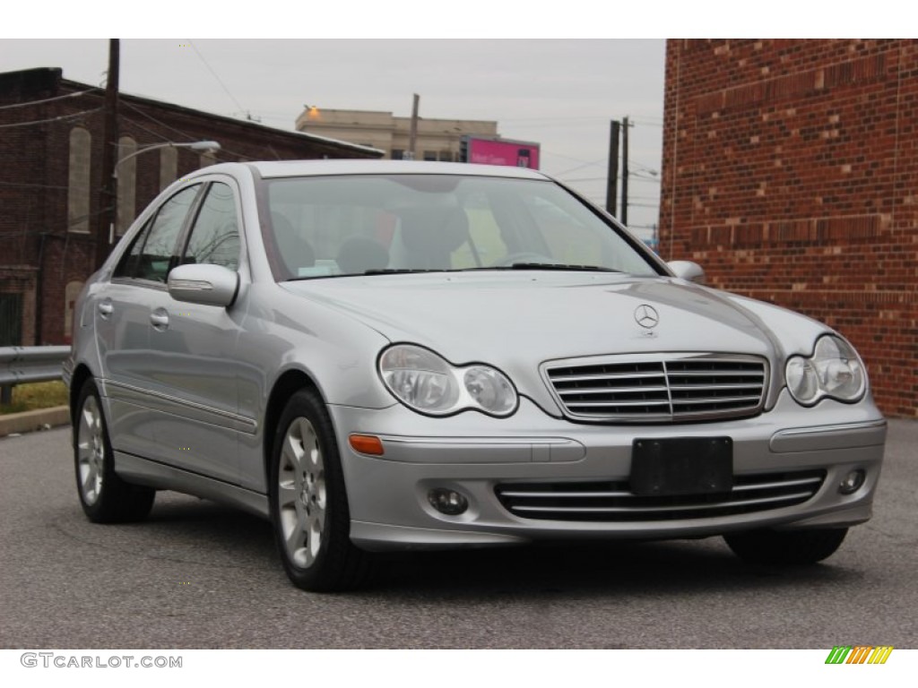 Iridium Silver Metallic 2006 Mercedes-Benz C 280 4Matic Luxury Exterior Photo #75926575