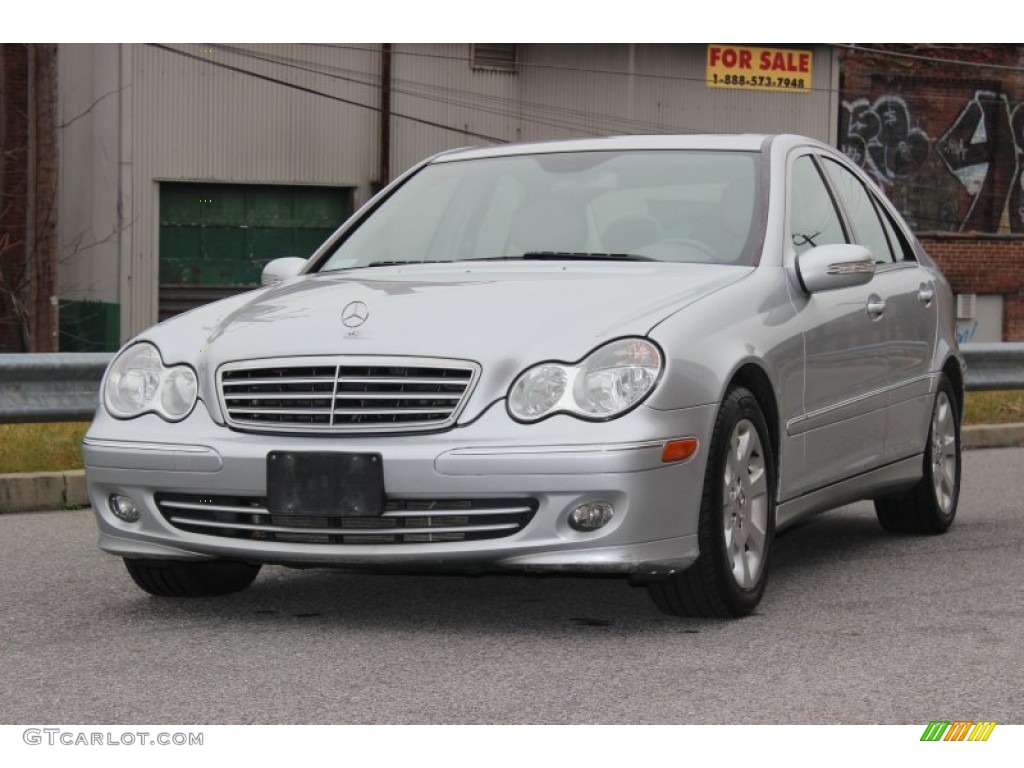 Iridium Silver Metallic 2006 Mercedes-Benz C 280 4Matic Luxury Exterior Photo #75926598