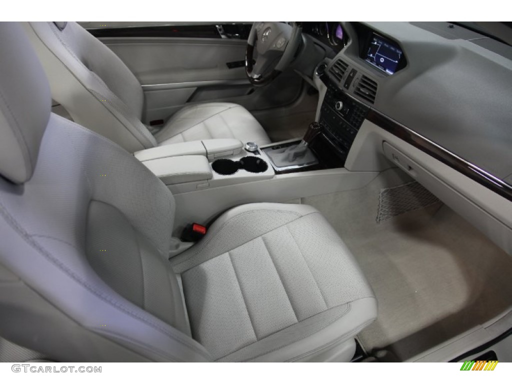 Ash/Black Interior 2011 Mercedes-Benz E 350 Cabriolet Photo #75926911