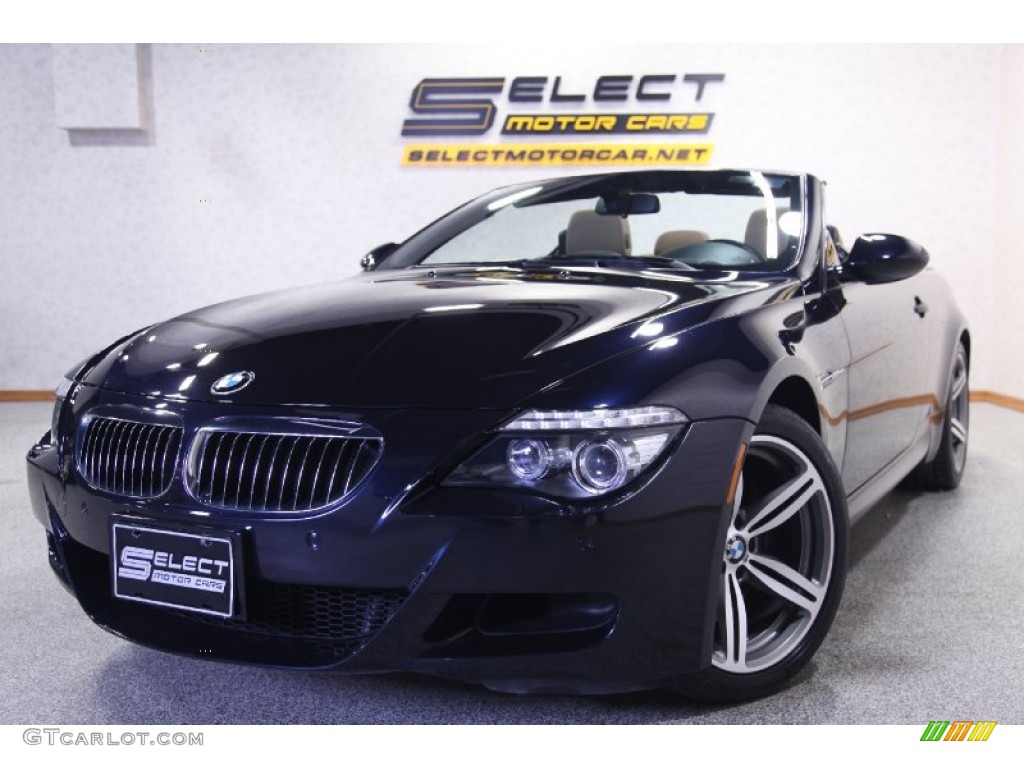 2010 M6 Convertible - Carbon Black Metallic / Sepang photo #2