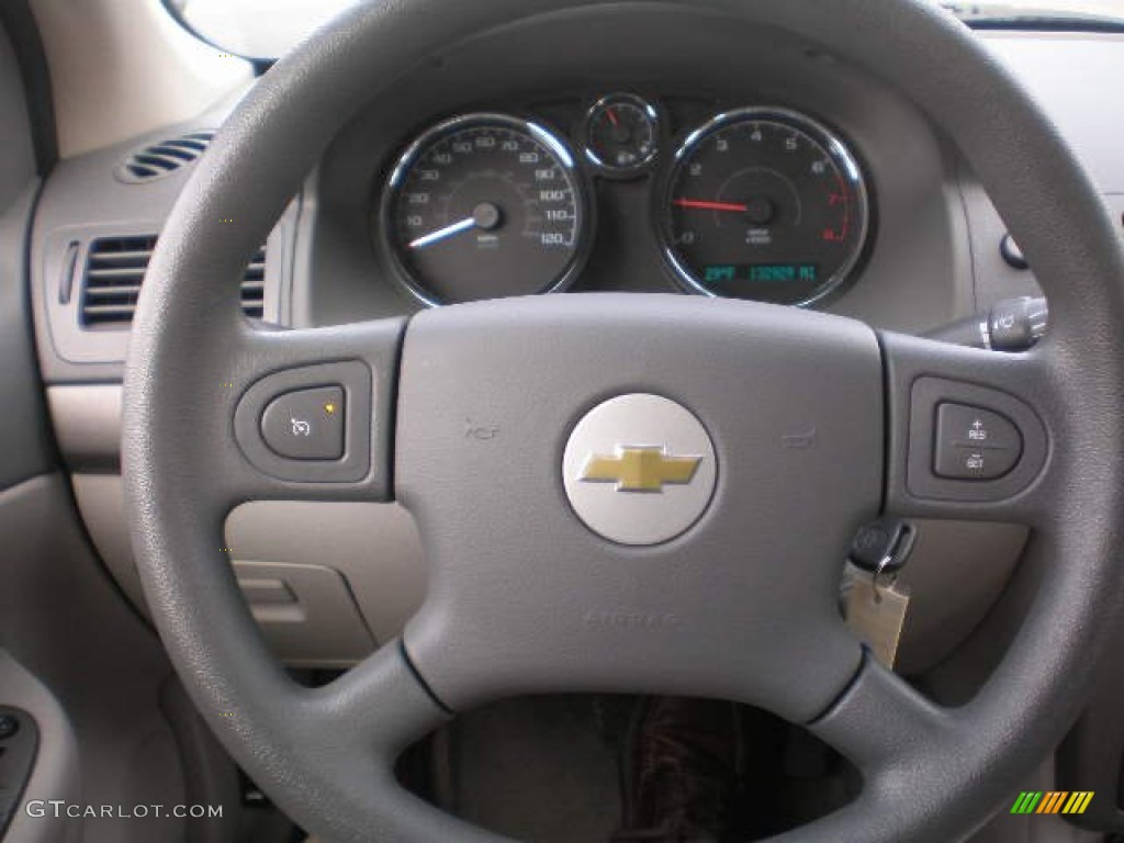 2005 Chevrolet Cobalt LS Sedan Gray Steering Wheel Photo #75927042