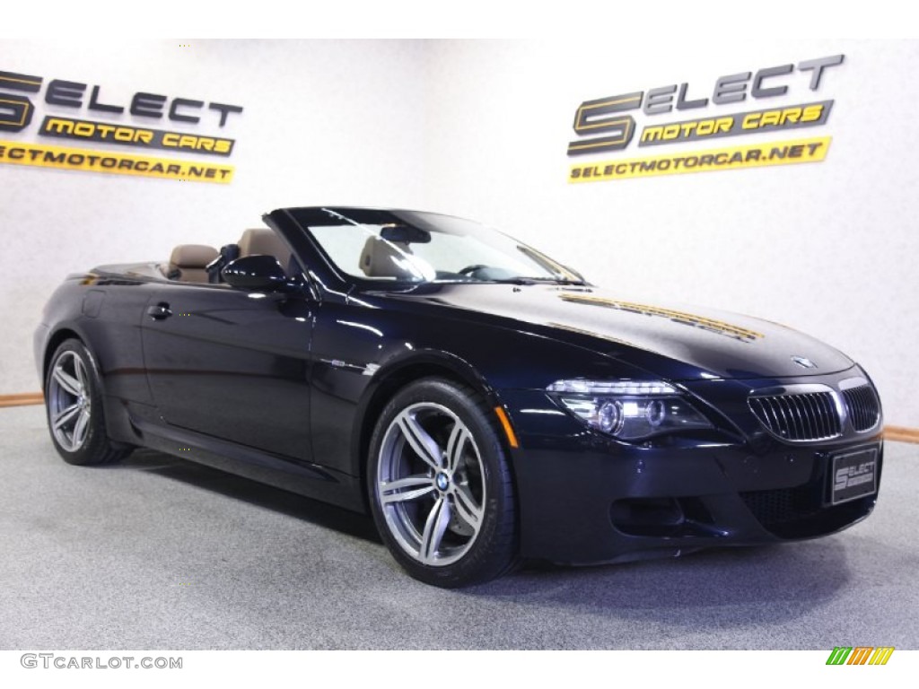 2010 M6 Convertible - Carbon Black Metallic / Sepang photo #4