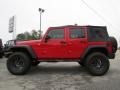 Flame Red - Wrangler Unlimited Sport S 4x4 Photo No. 4