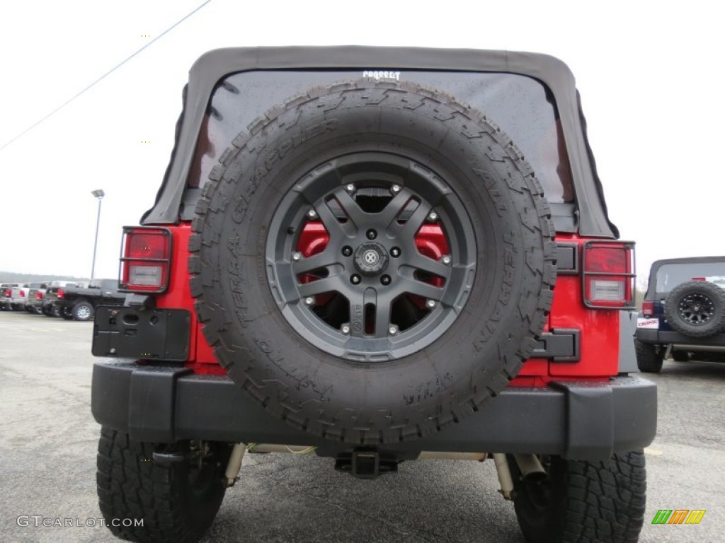 2012 Wrangler Unlimited Sport S 4x4 - Flame Red / Black photo #6