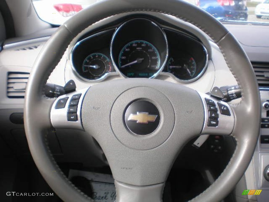 2010 Chevrolet Malibu LT Sedan Titanium Steering Wheel Photo #75927493