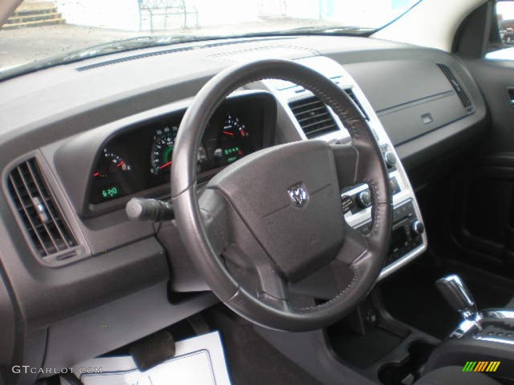 2010 Dodge Journey SXT Dark Slate Gray Dashboard Photo #75928245
