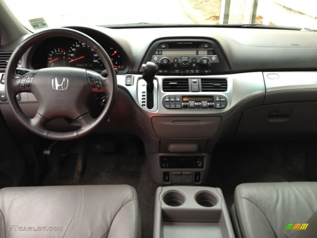 2010 Honda Odyssey EX-L Gray Dashboard Photo #75929464