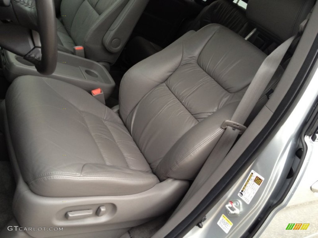 Gray Interior 2010 Honda Odyssey EX-L Photo #75929594