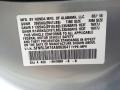 NH700M: Alabaster Silver Metallic 2010 Honda Odyssey EX-L Color Code