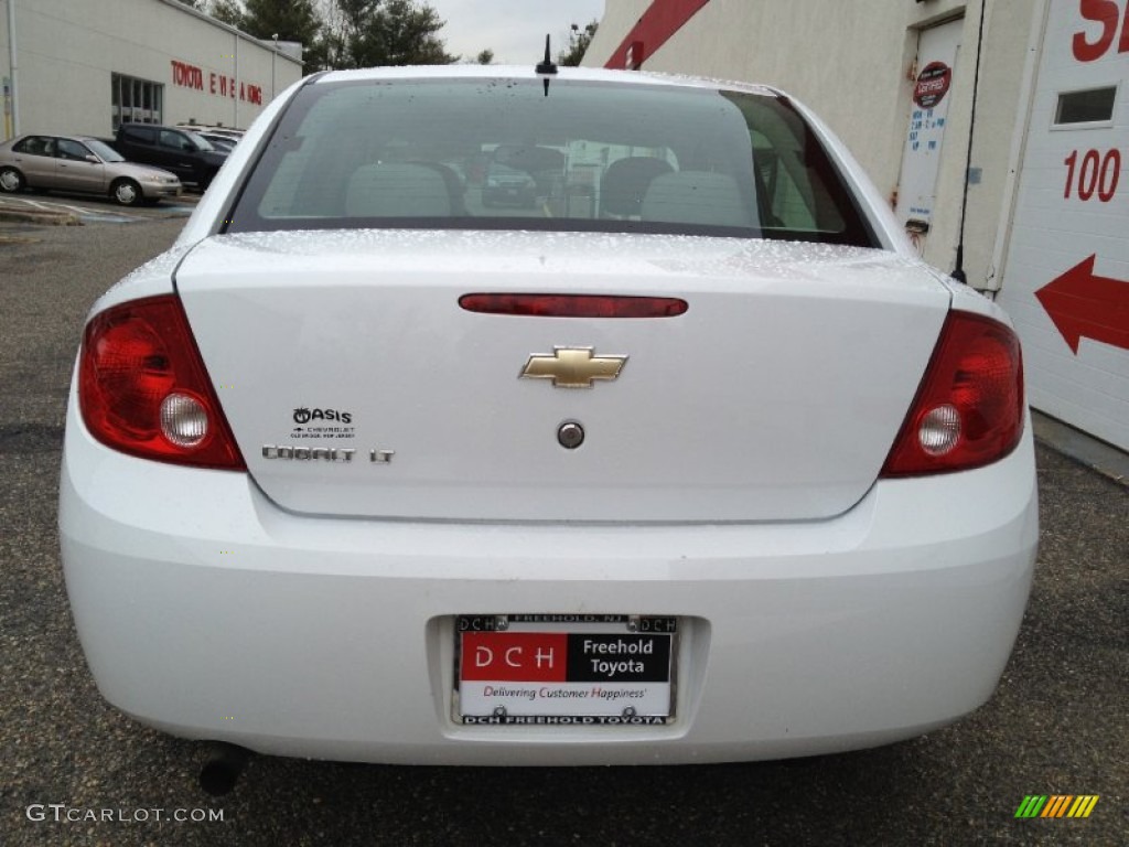 2010 Cobalt LT Sedan - Summit White / Gray photo #5