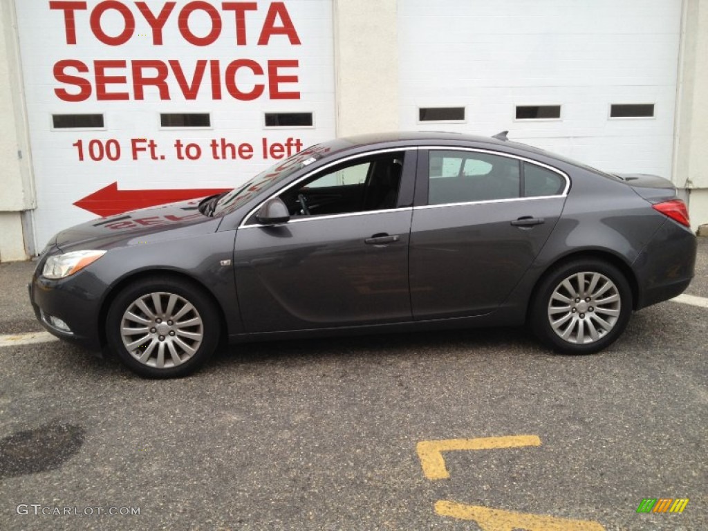 2011 Regal CXL - Granite Gray Metallic / Ebony photo #3