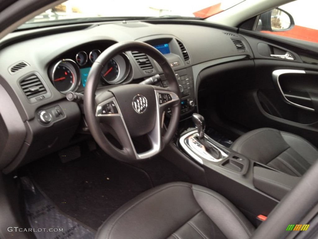 2011 Regal CXL - Granite Gray Metallic / Ebony photo #10