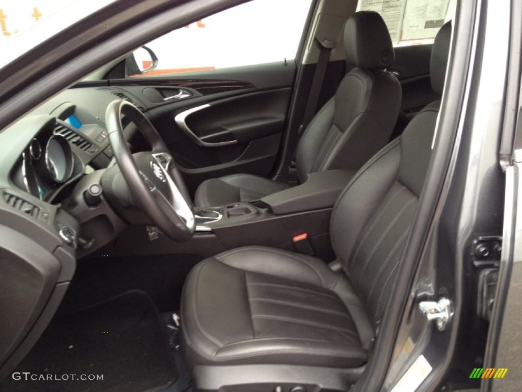 2011 Regal CXL - Granite Gray Metallic / Ebony photo #11