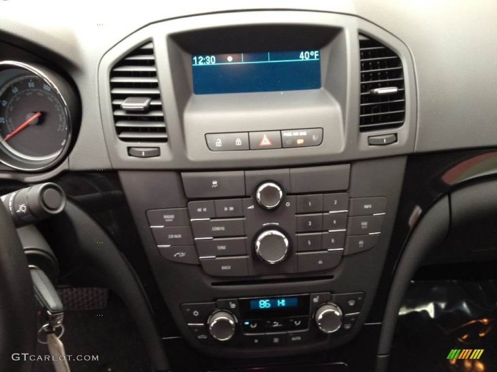 2011 Regal CXL - Granite Gray Metallic / Ebony photo #14