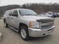 Silver Ice Metallic 2012 Chevrolet Silverado 1500 LT Crew Cab 4x4 Exterior