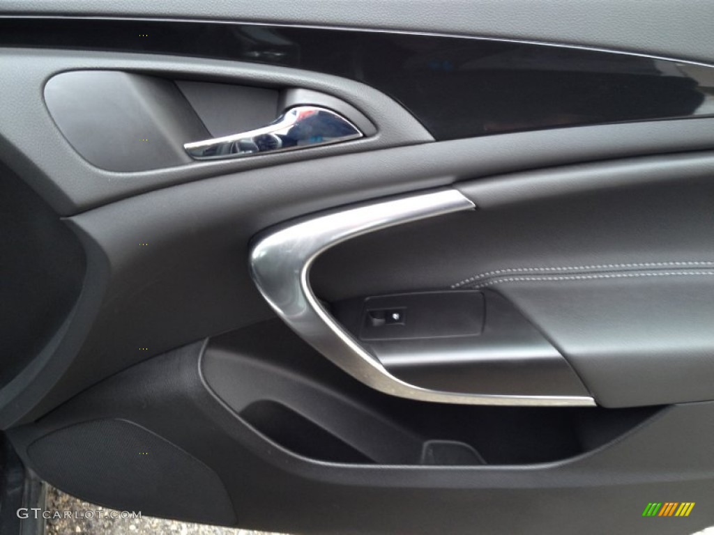 2011 Regal CXL - Granite Gray Metallic / Ebony photo #22