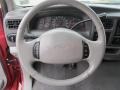 2001 Ford Excursion Medium Parchment Interior Steering Wheel Photo