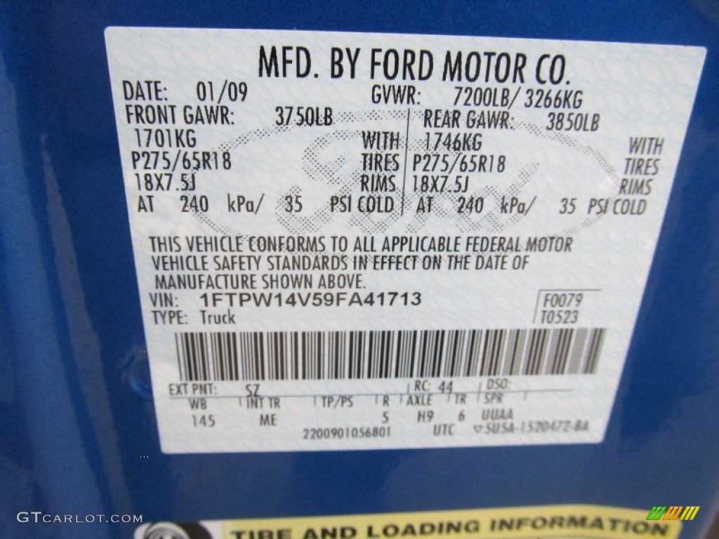 2009 Ford F150 XLT SuperCrew 4x4 Parts Photos