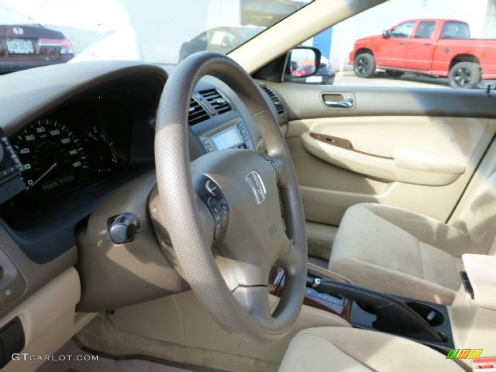 2007 Accord EX Sedan - Taffeta White / Ivory photo #17