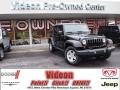 Black 2012 Jeep Wrangler Unlimited Sport S 4x4
