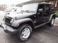 Black - Wrangler Unlimited Sport S 4x4 Photo No. 2
