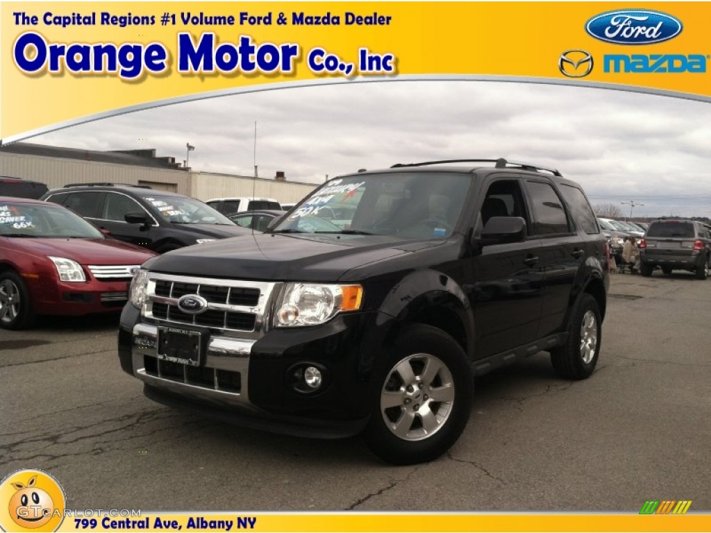 2009 Escape Limited V6 4WD - Black / Charcoal photo #1