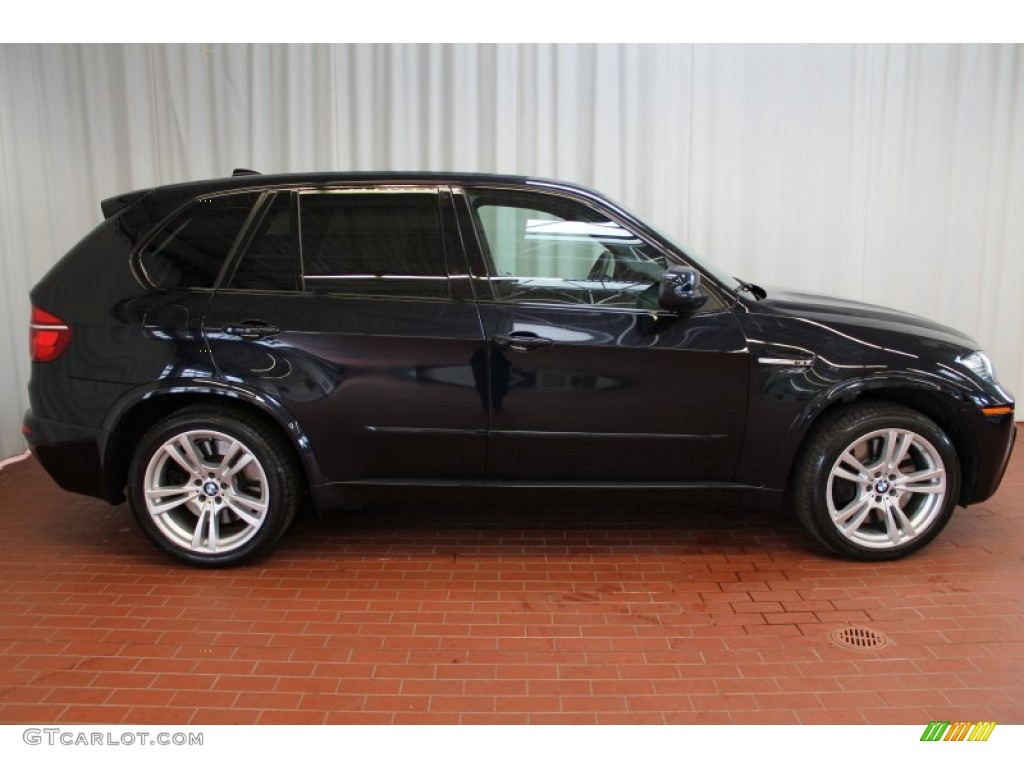 2012 X5 M  - Carbon Black Metallic / Black photo #3