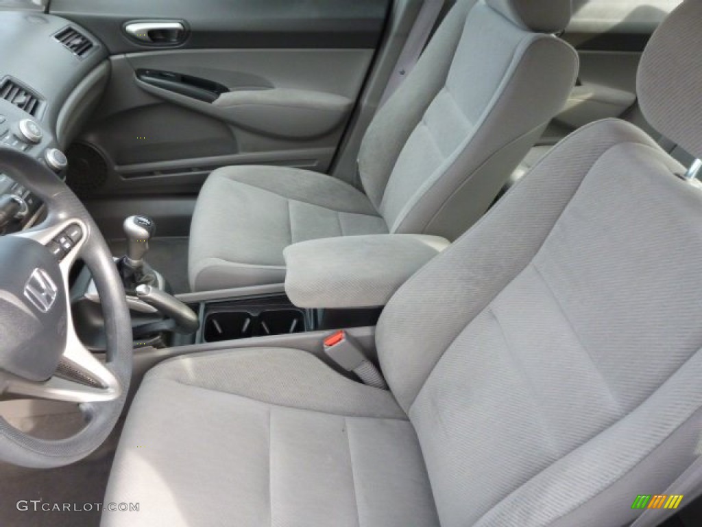 Gray Interior 2010 Honda Civic LX Sedan Photo #75933913