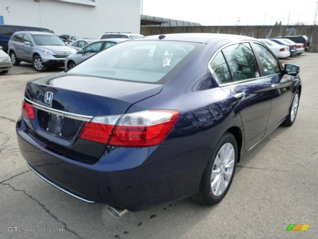 Obsidian Blue Pearl 2013 Honda Accord EX-L Sedan Exterior Photo #75934497