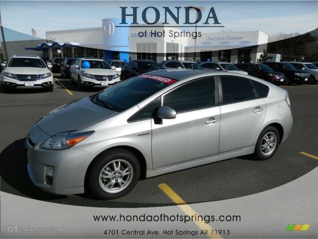 2010 Prius Hybrid II - Classic Silver Metallic / Dark Gray photo #1