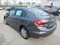 Polished Metal Metallic - Civic LX Sedan Photo No. 2